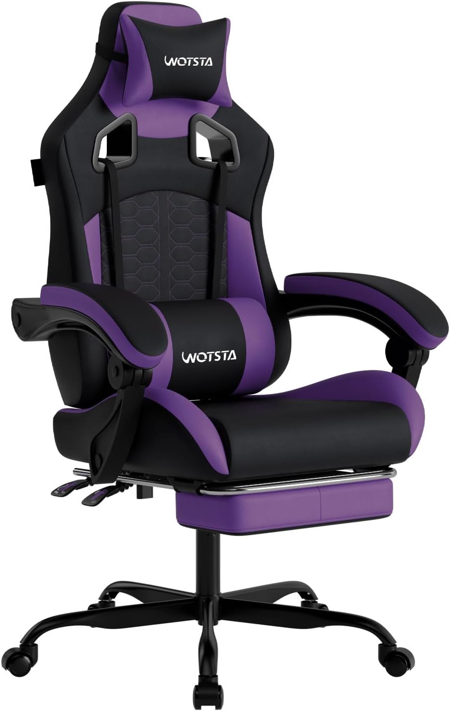 Sofas - Gamingstoel met massagefunctie, ergonomische pc-gamingstoel met