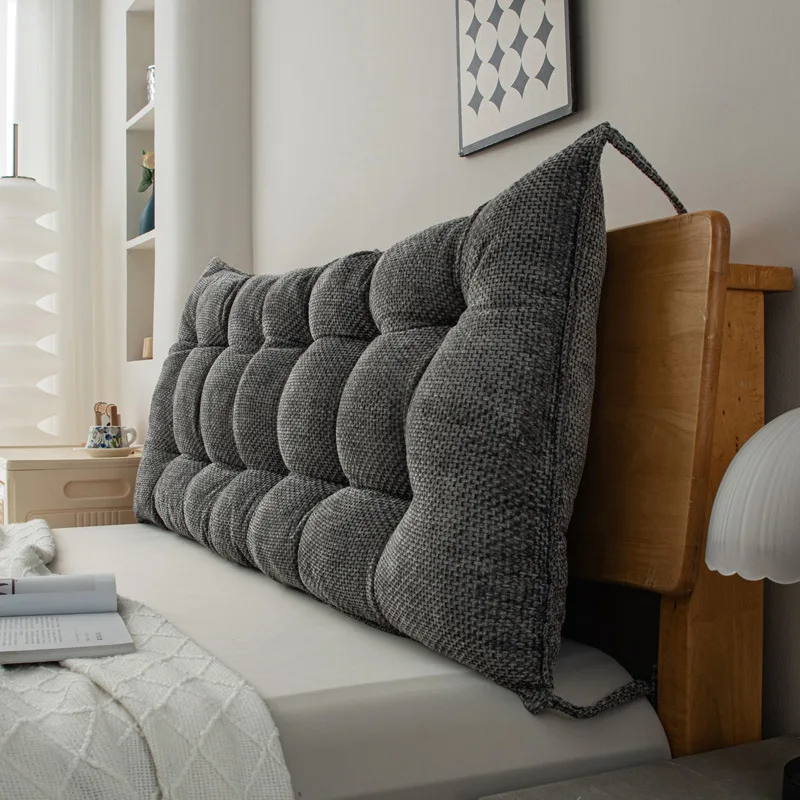Effen kleur hoofdbord kussen v - Headboard Cushion Backrest Tatami recensie en prijs