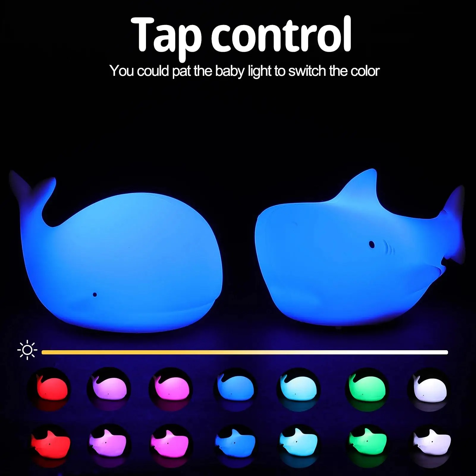 LED-nachtlampje Leuke walvis C - Floating Nightstand With Led Light recensie en prijs