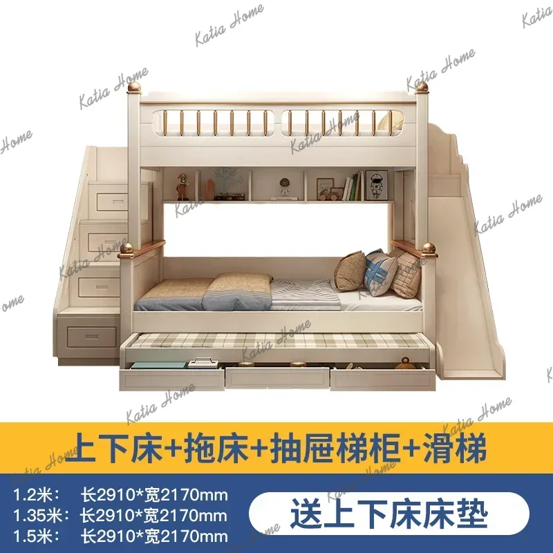 135x190cm houten stapelbed met - King Size Bed Frame With Storage Drawers recensie en prijs
