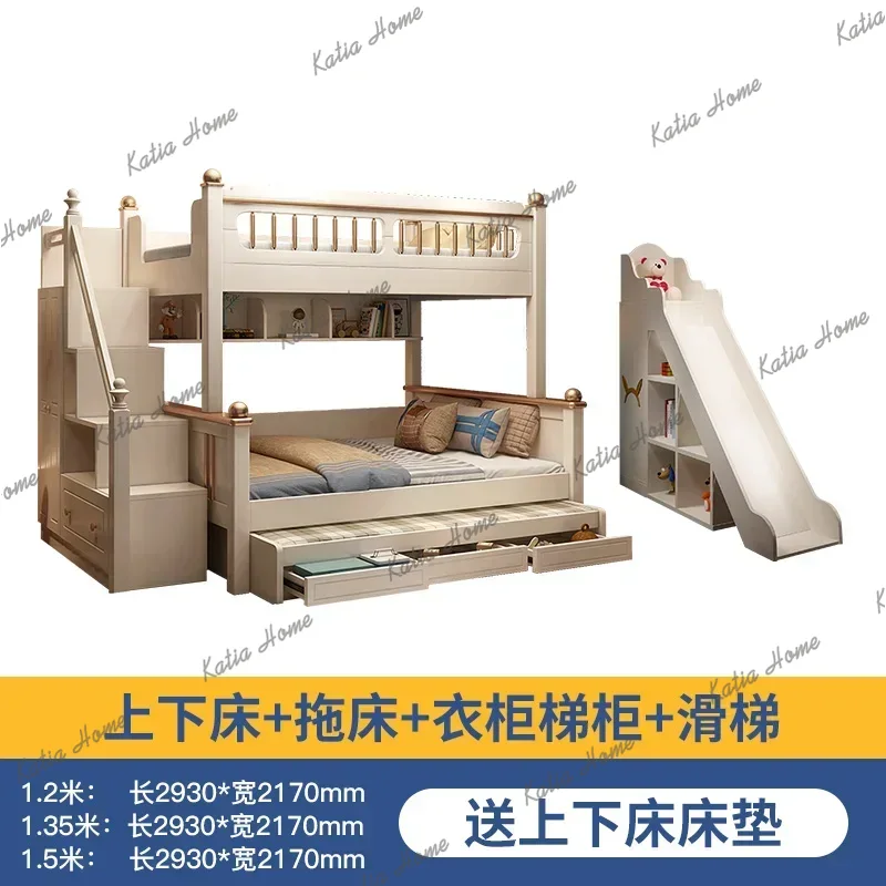 135x190cm houten stapelbed met - King Size Bed Frame With Storage Drawers recensie en prijs