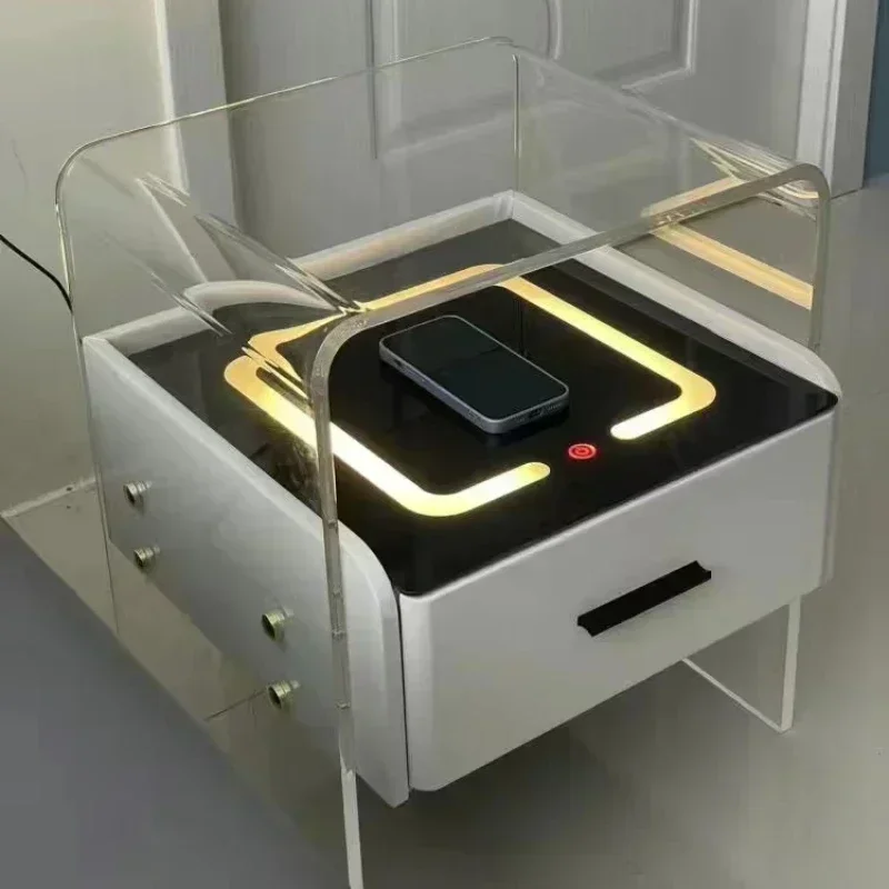 #   Acryl nachtkastjes voor de - Floating Nightstand With Led Light recensie en prijs