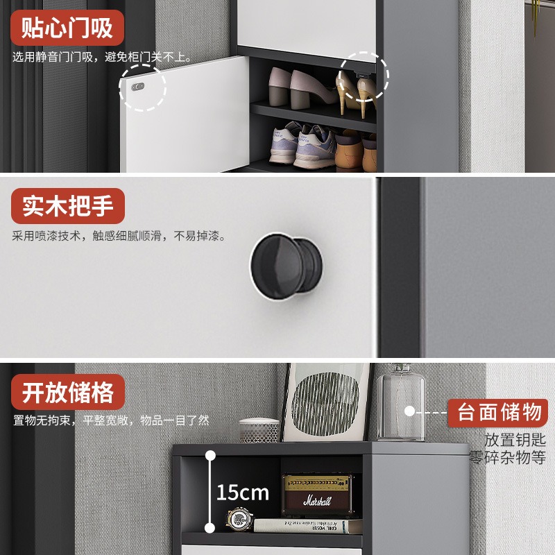Eenvoudig, meerlaags, stofdich - Shoe Rack Cabinet Narrow Entryway recensie en prijs
