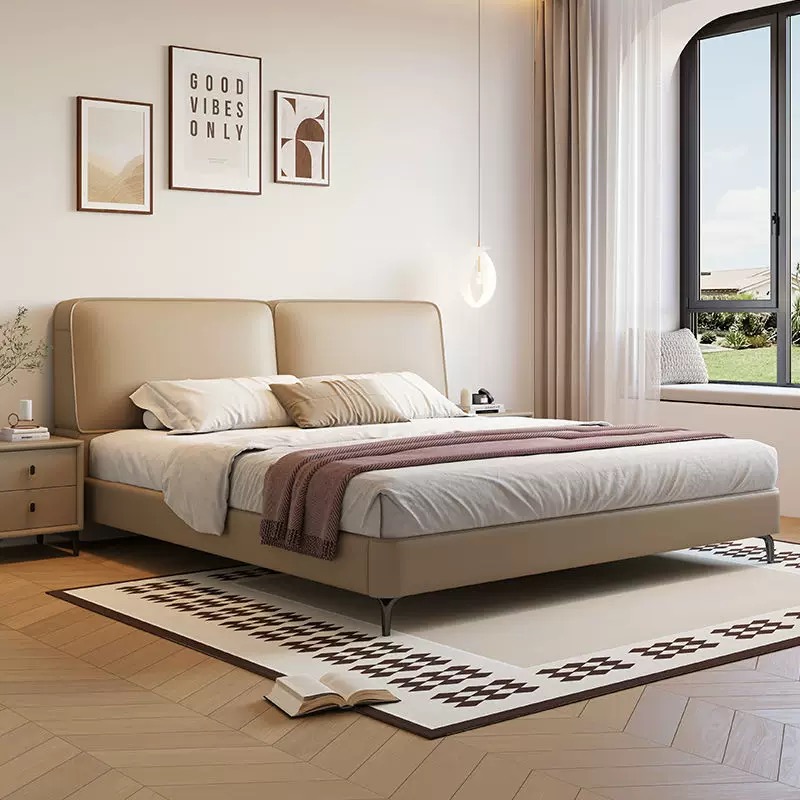 Modern, luxe houten slaapkamer - King Size Bed Frame With Storage Drawers recensie en prijs