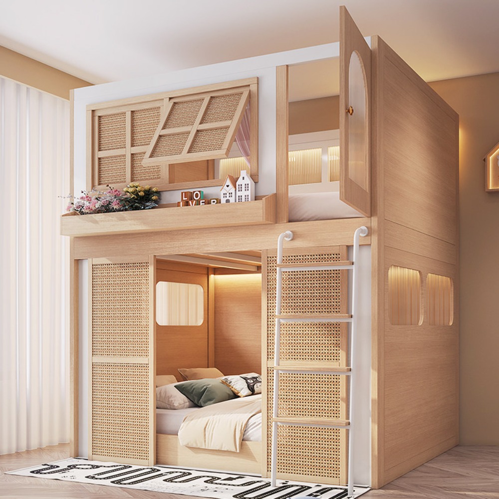 Stapelbed met aparte privacyzo - Bunk Bed With Stairs And Slide recensie en prijs