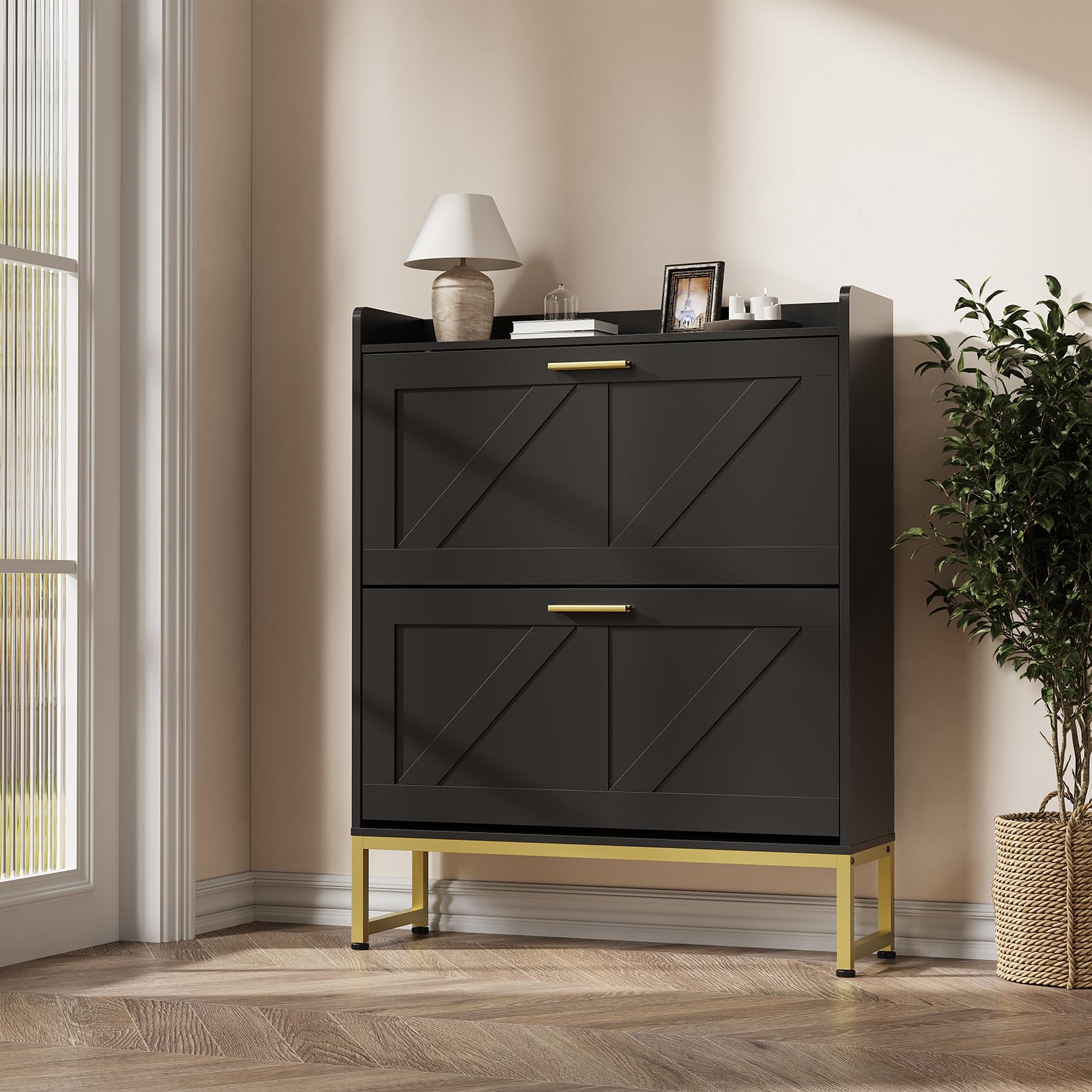 Smalle schoenenkast voor de en - Shoe Rack Cabinet Narrow Entryway recensie en prijs