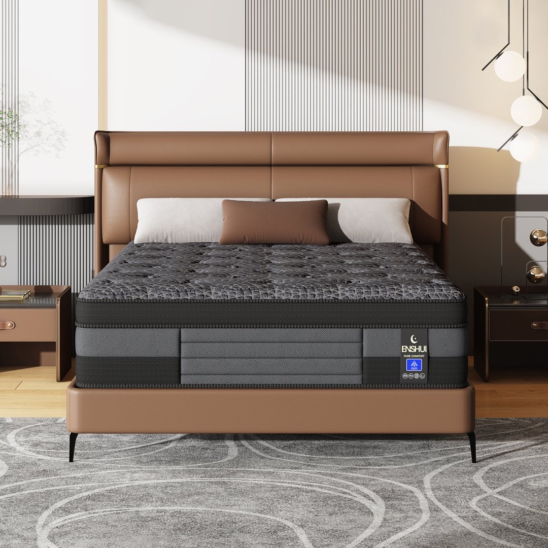 12/14 inch traagschuimmatras T - Memory Foam Mattress In A Box Queen recensie en prijs