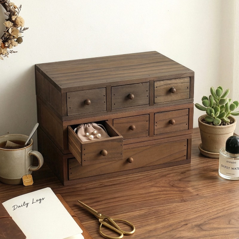 Houten opbergdoos voor op het  - Storage recensie en prijs